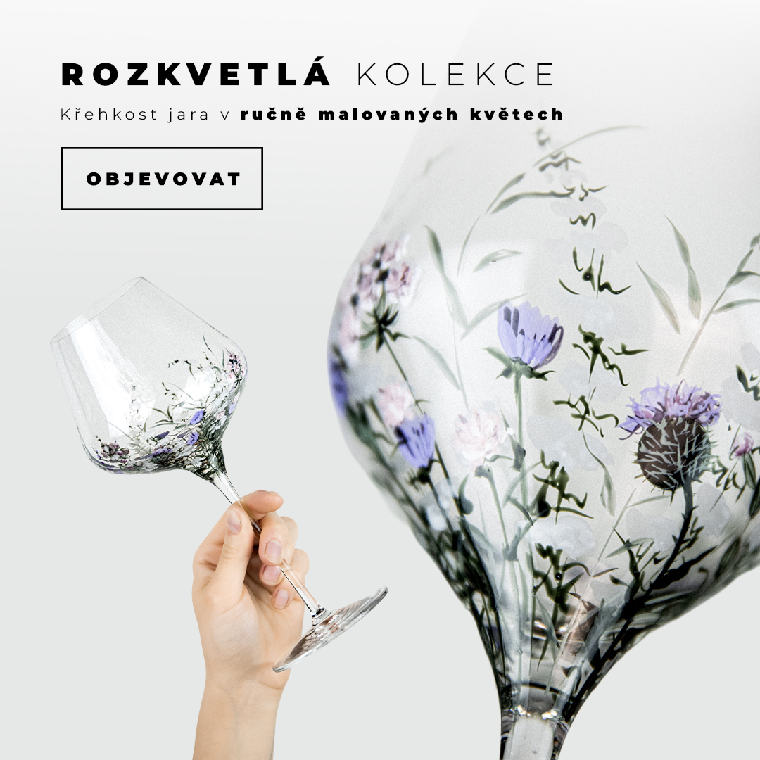 Rozkvetlá kolekce — křehkost jara v ručně malovaných květech